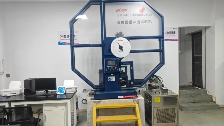 Essential for a professional nickel alloy pipe manufacturer - Metal Pendulum Impact Tester 1-2